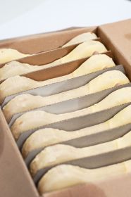 LoLo Bone Shaped Cake 7" (Option: Vanilla   LARGE (BULK))